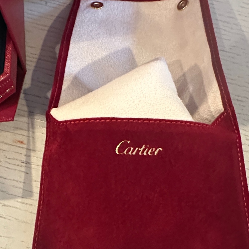 Cartier Red and Navy Jewelry Box Set - Picture 2 of 4